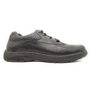 Dunham Black Leather Lace Up Casual Sneakers Shoes Women's 9.5 B